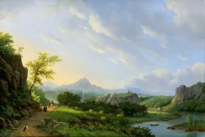 Путники. Картина Ромы